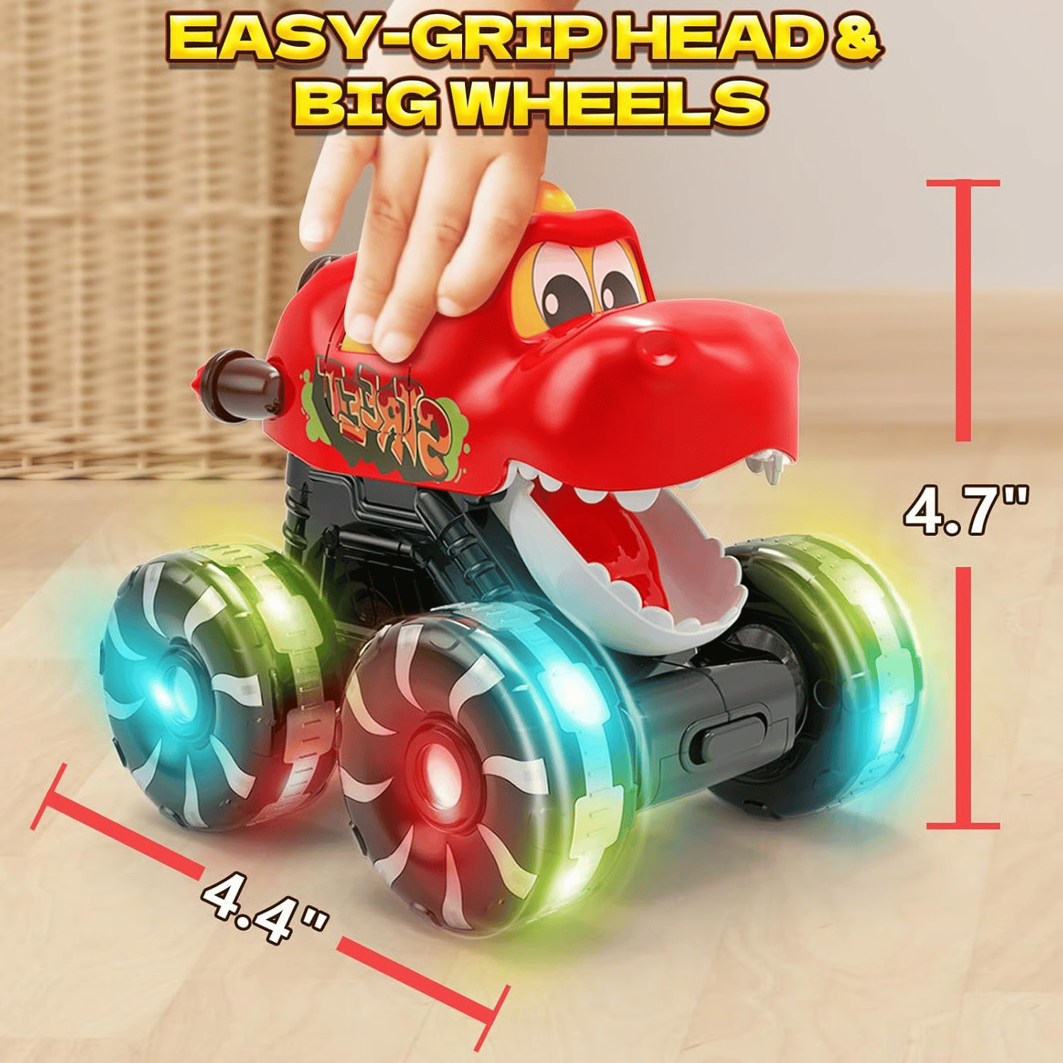 Press & Go Dino Truck Toy
