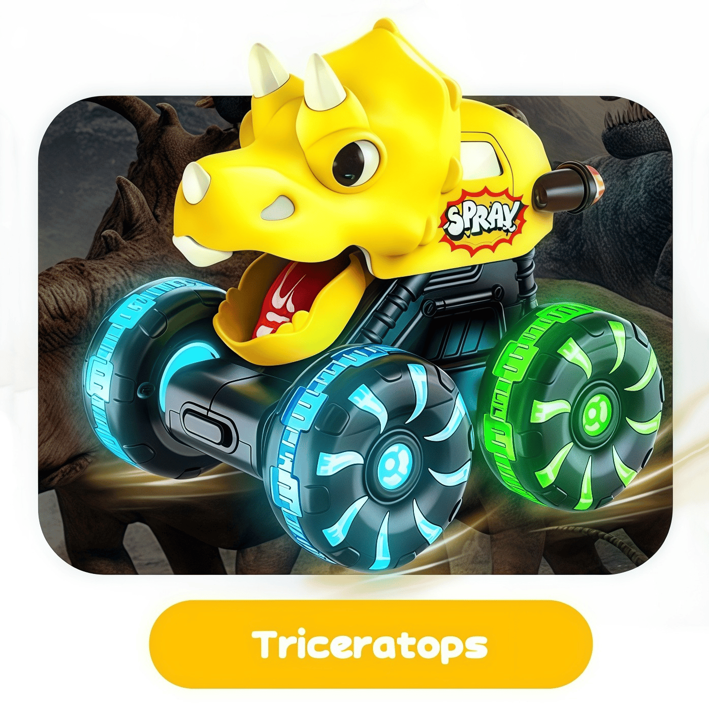 Press & Go Dino Truck Toy
