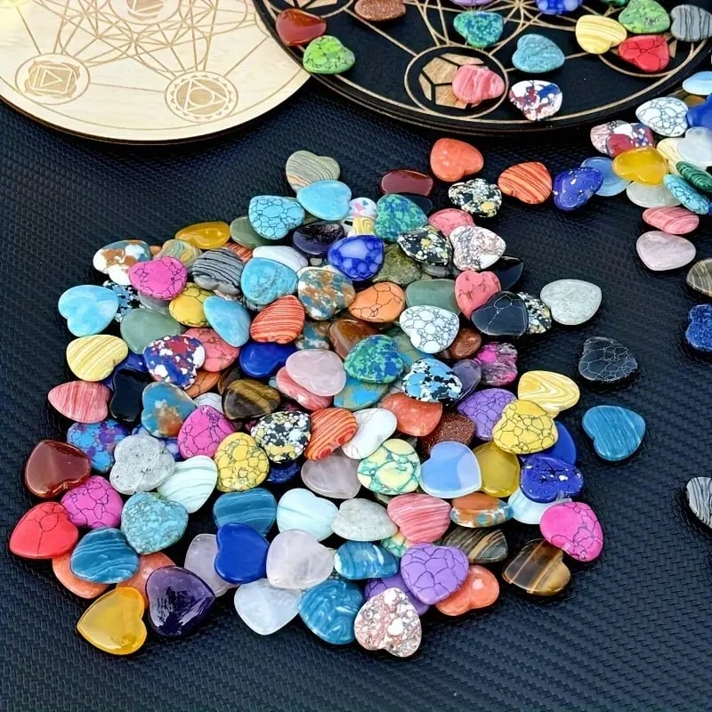 ❤Valentine's Day Sale 49% OFF - 🌹Heart-shaped crystal (15 Pieces)