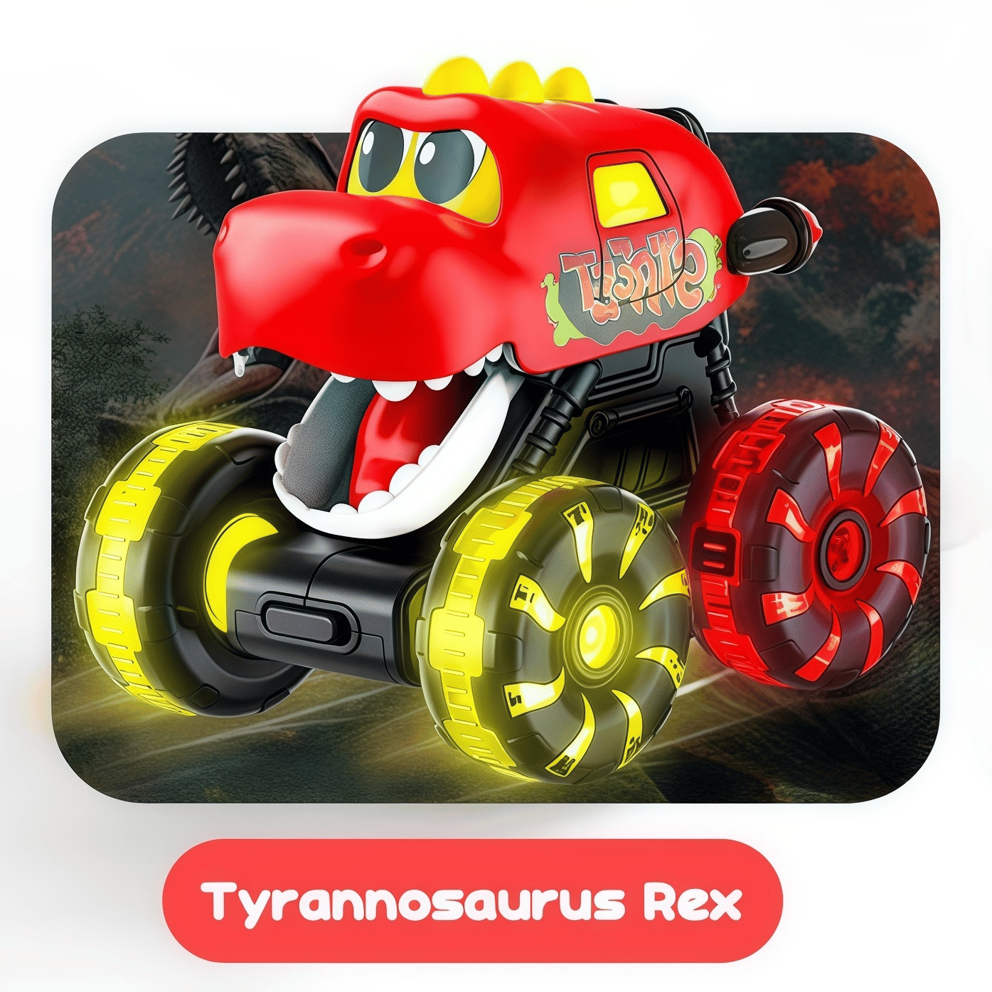 Press & Go Dino Truck Toy