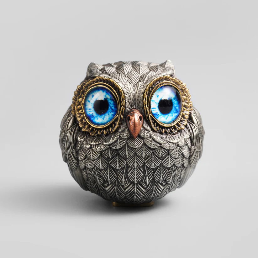 Lucky Owl Guardian - The Wise Watcher of the Felt