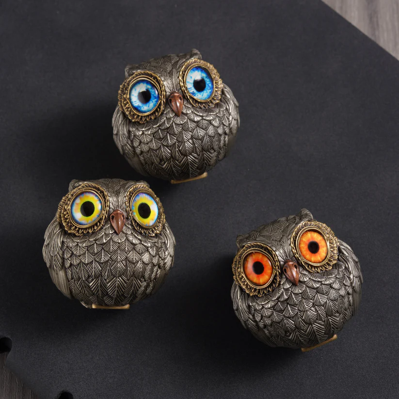 Lucky Owl Guardian - The Wise Watcher of the Felt