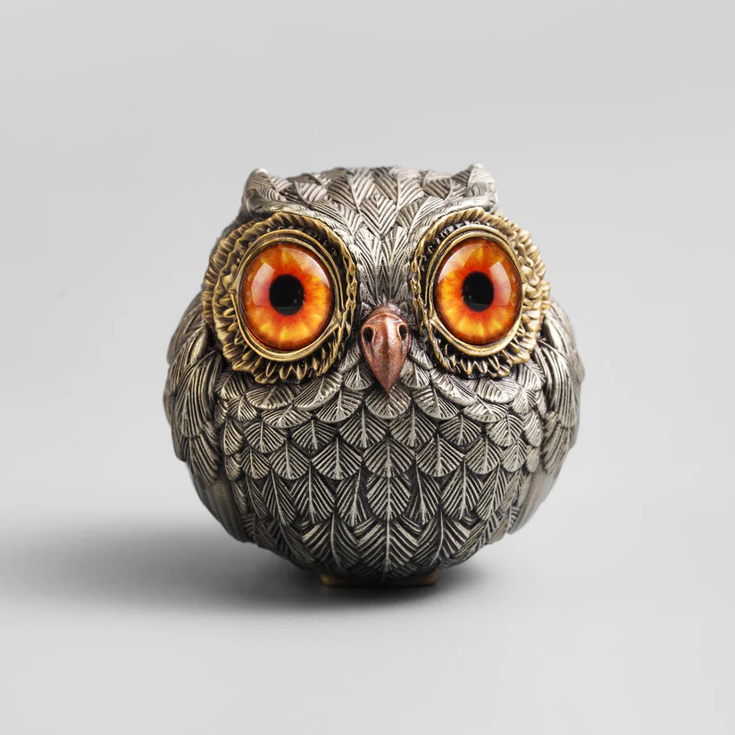 Lucky Owl Guardian - The Wise Watcher of the Felt
