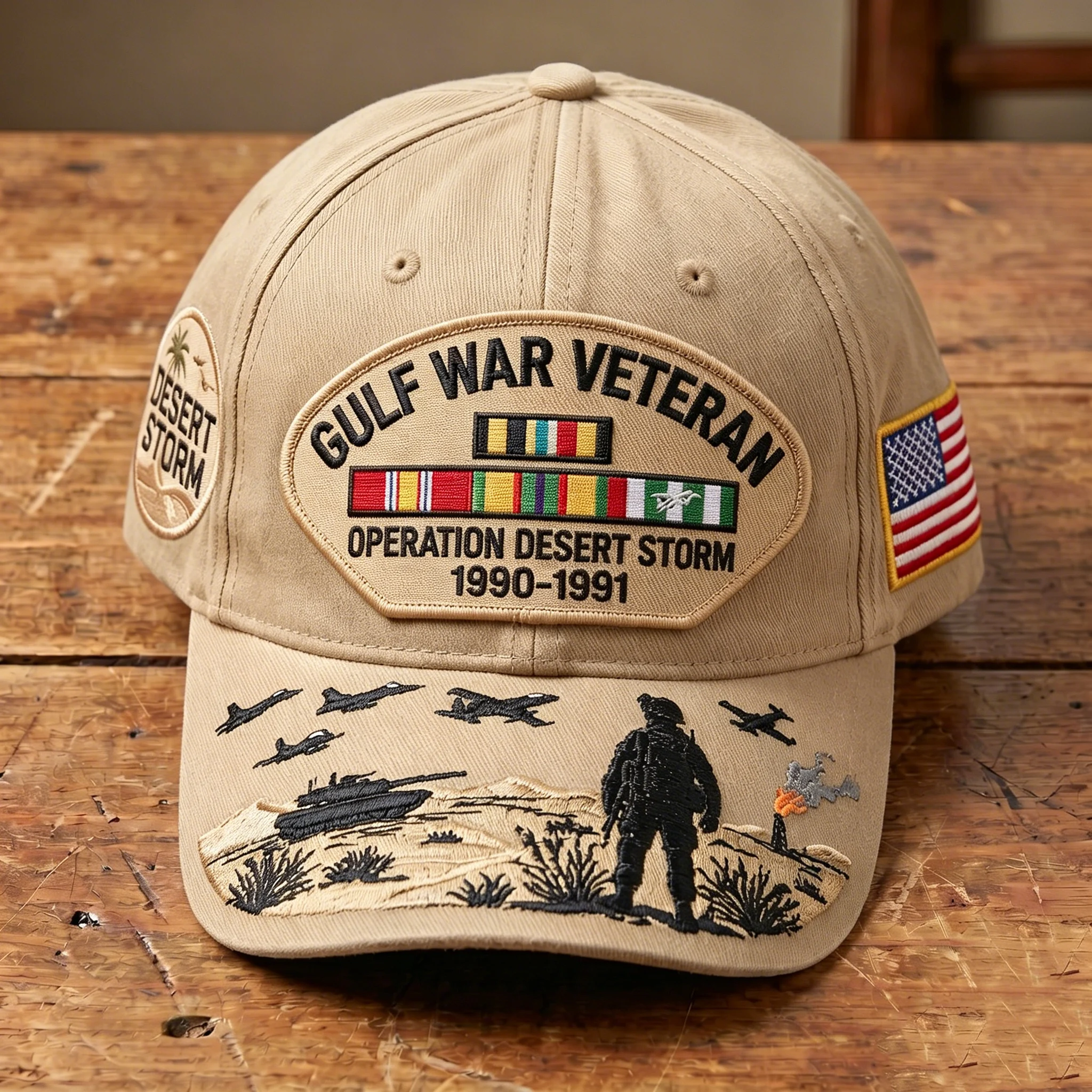 Last Day Promo: 49% OFF 🎖️ - Gulf War Veteran Tribute Cap