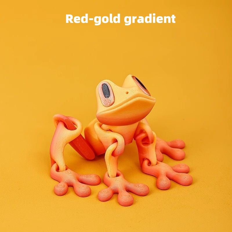 (🌲Early Christmas Sale - 49% OFF) 3D Printed Magnet Frog Toy 🐸
