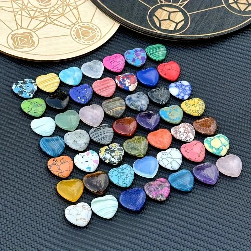 ❤Valentine's Day Sale 49% OFF - 🌹Heart-shaped crystal (15 Pieces)