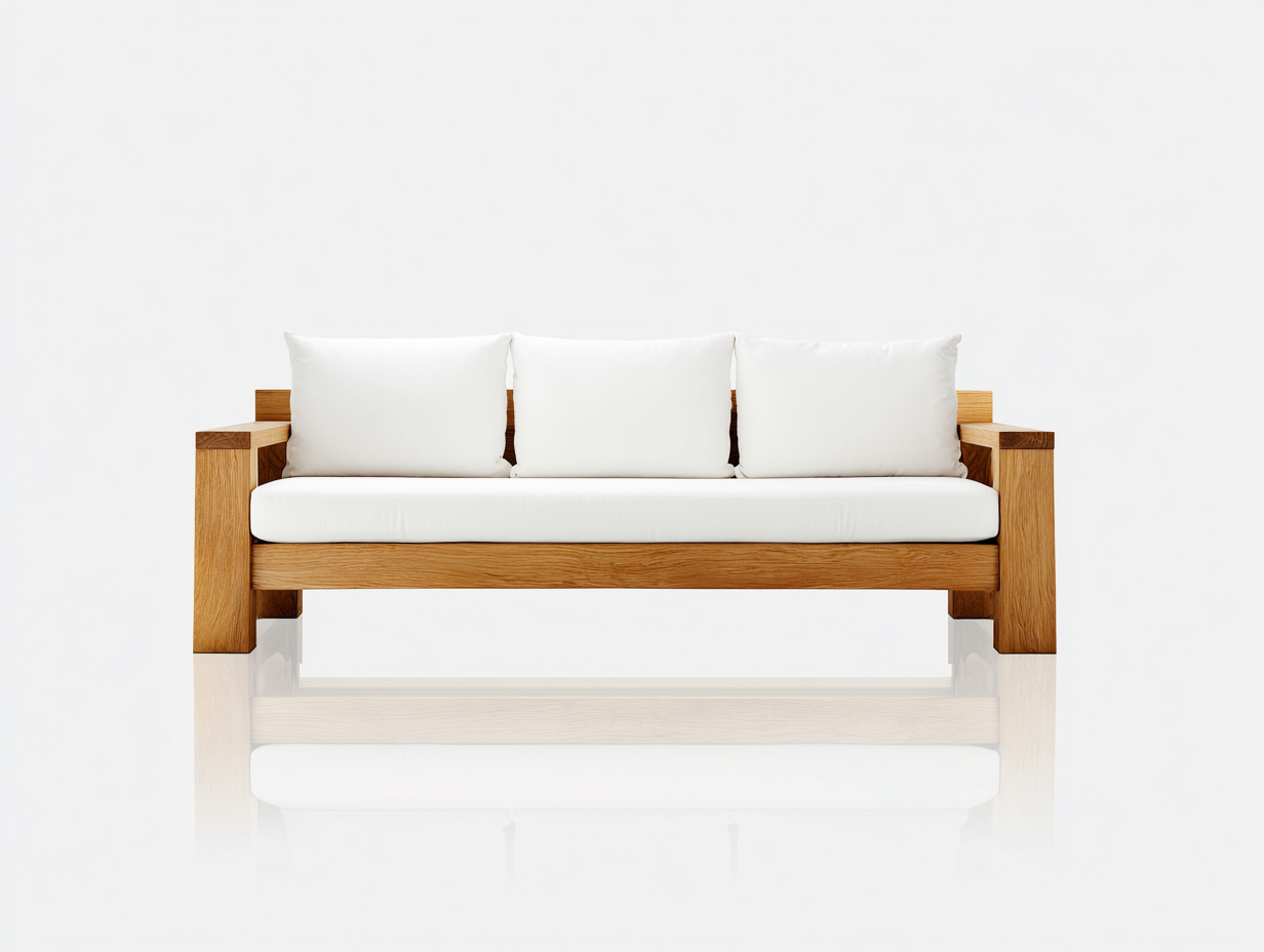 Divani da esterno-legno-tessuto-210x90x80 cm-bianco-naturale-design moderno minimal-Lolinzidecor