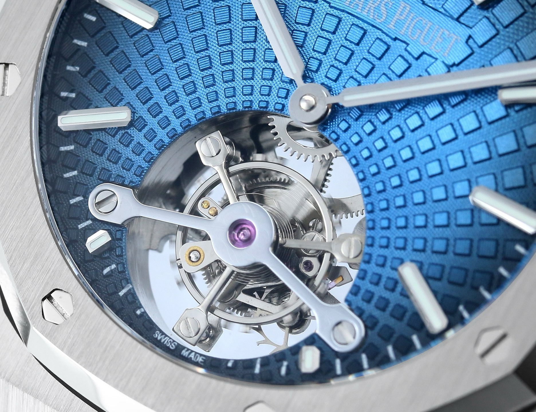 Audemars Piguet Royal Oak Tourbillon 41mm Evolutive Tapisserie Dial Automatic Watch