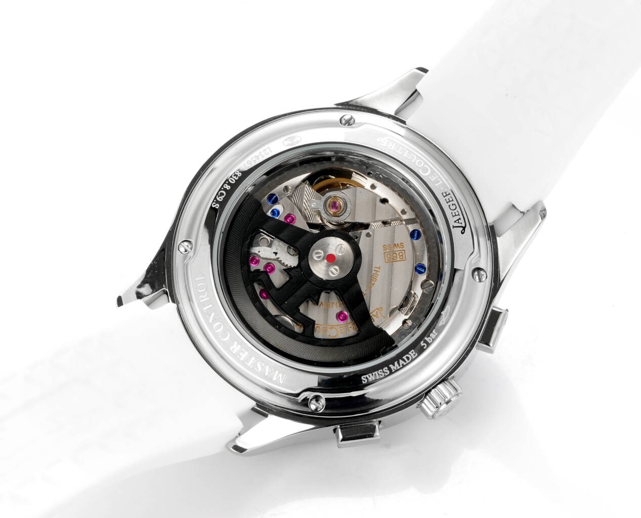 Jaeger-LeCoultre Polaris Chronograph Automatic Watch 42mm Rubber Strap