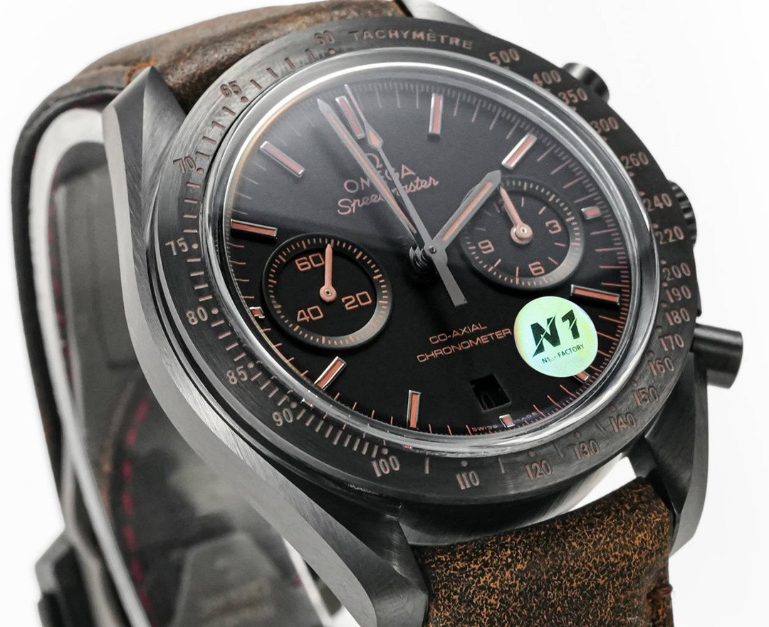 Omega Speedmaster Dark Side of the Moon Full Ceramic Chronograph | N1 Factory Cal.9300 Automatic Watch 44.25mm