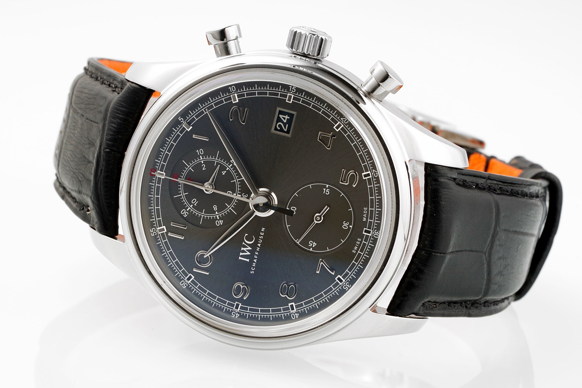 IWC Da Vinci Chronograph Watch 42mm | Modified Cal.89361 Integrated Movement Full Working Functions

