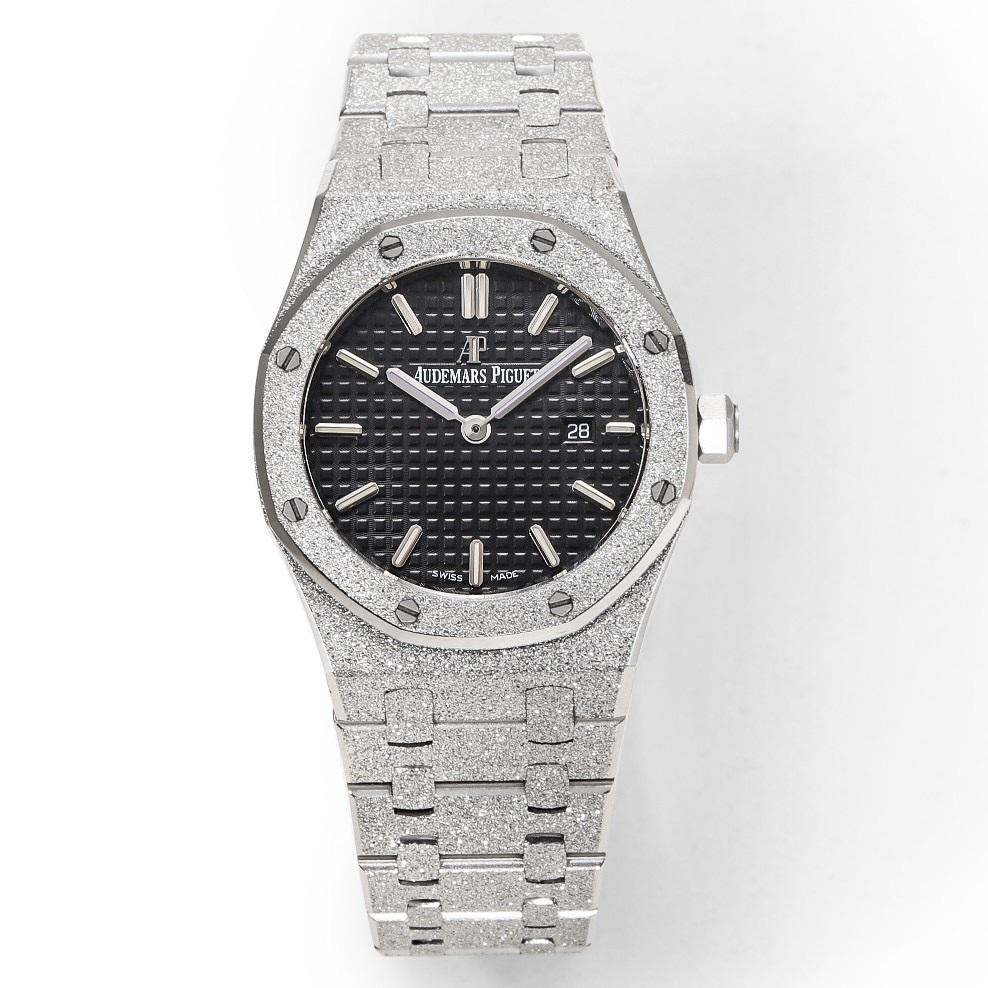 Audemars Piguet Royal Oak 33mm Frosted Gold Quartz Ladies Watch
