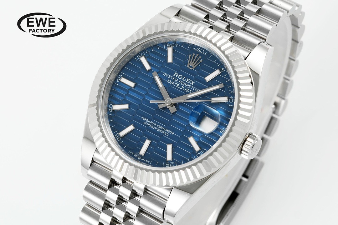 Rolex EWE Factory Datejust 41mm Men Watch, 3235 Automatic Movement, 904L Steel