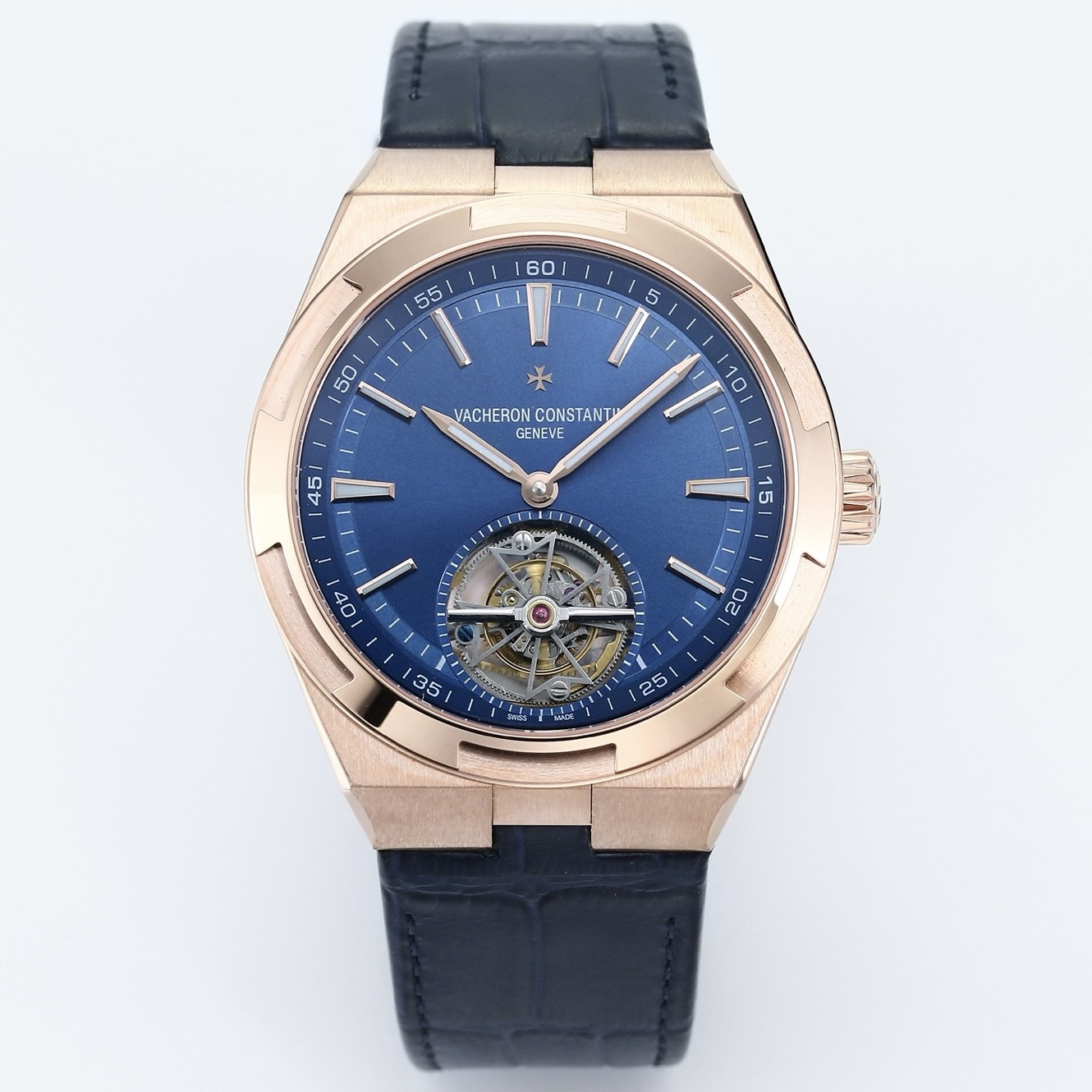 Vacheron Constantin Overseas Tourbillon 42.5mm Blue Dial Automatic Watch
