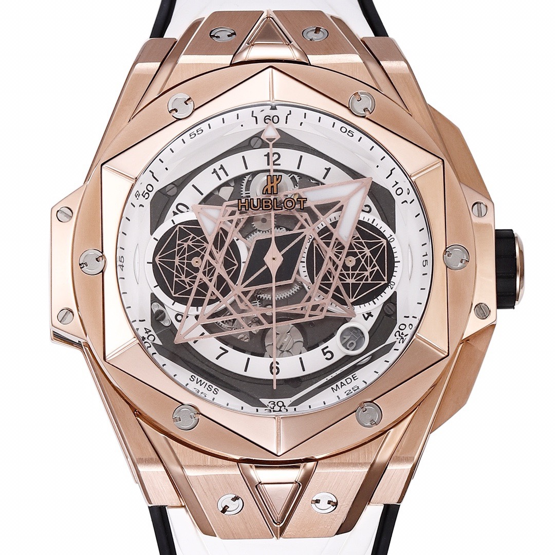 HUBLOT Big Bang Sang Bleu II Watch | BBF Super Clone Titanium Automatic Chronograph Wristwatch