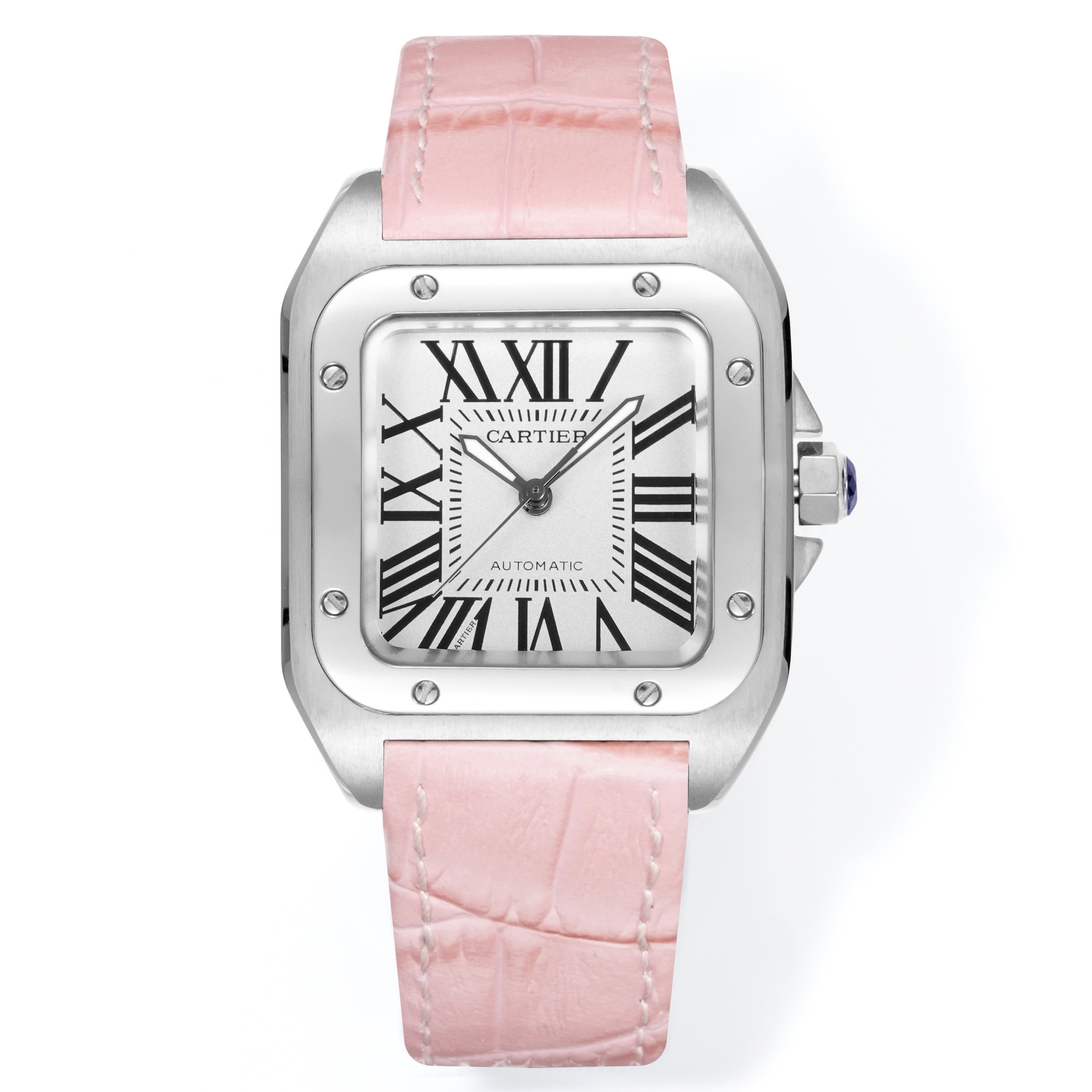 Cartier Santos 100th Anniversary Ladies Automatic Watch, 35.6mm
