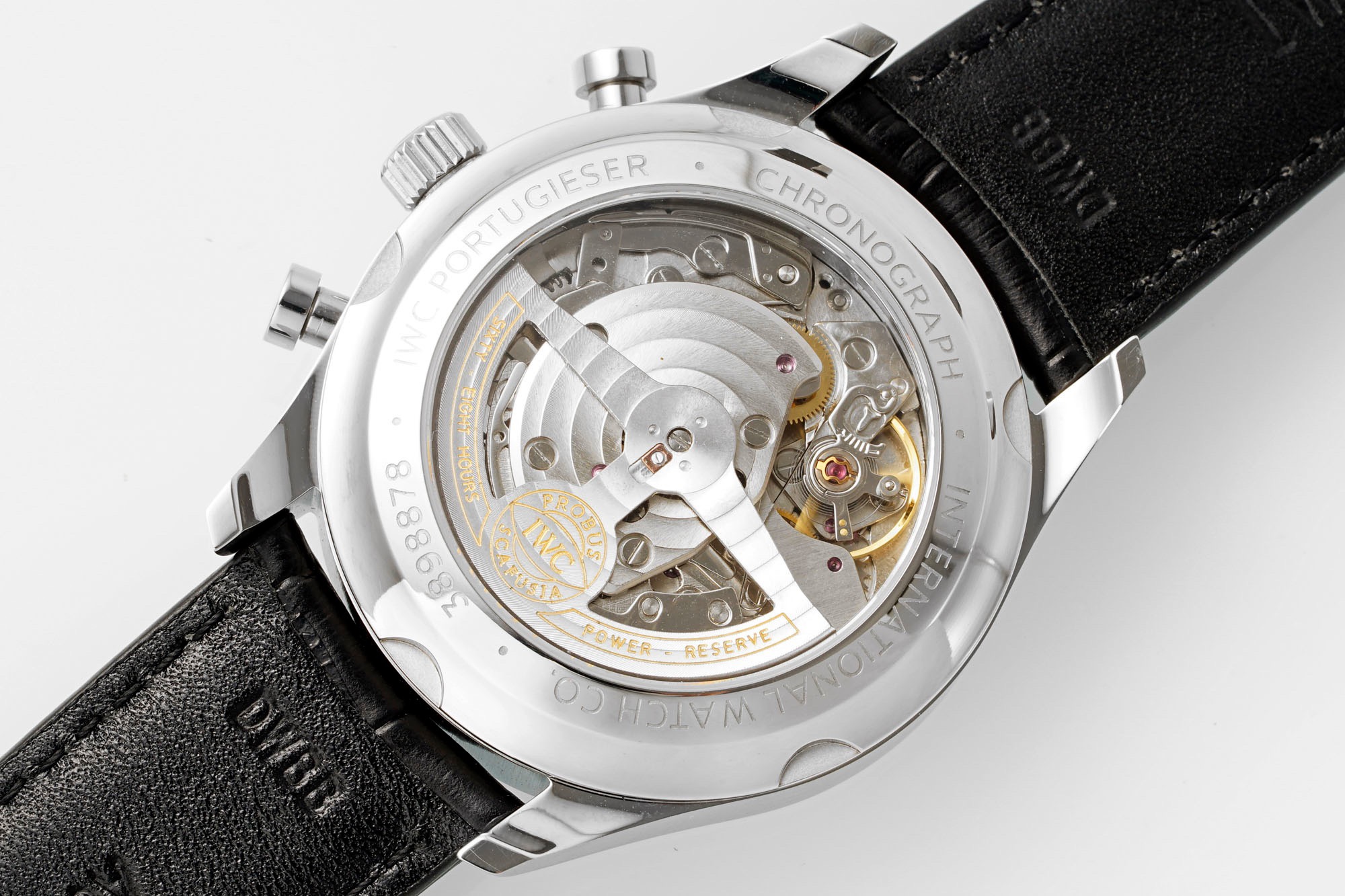 IWC Da Vinci Chronograph Watch 42mm | Modified Cal.89361 Integrated Movement Full Working Functions

