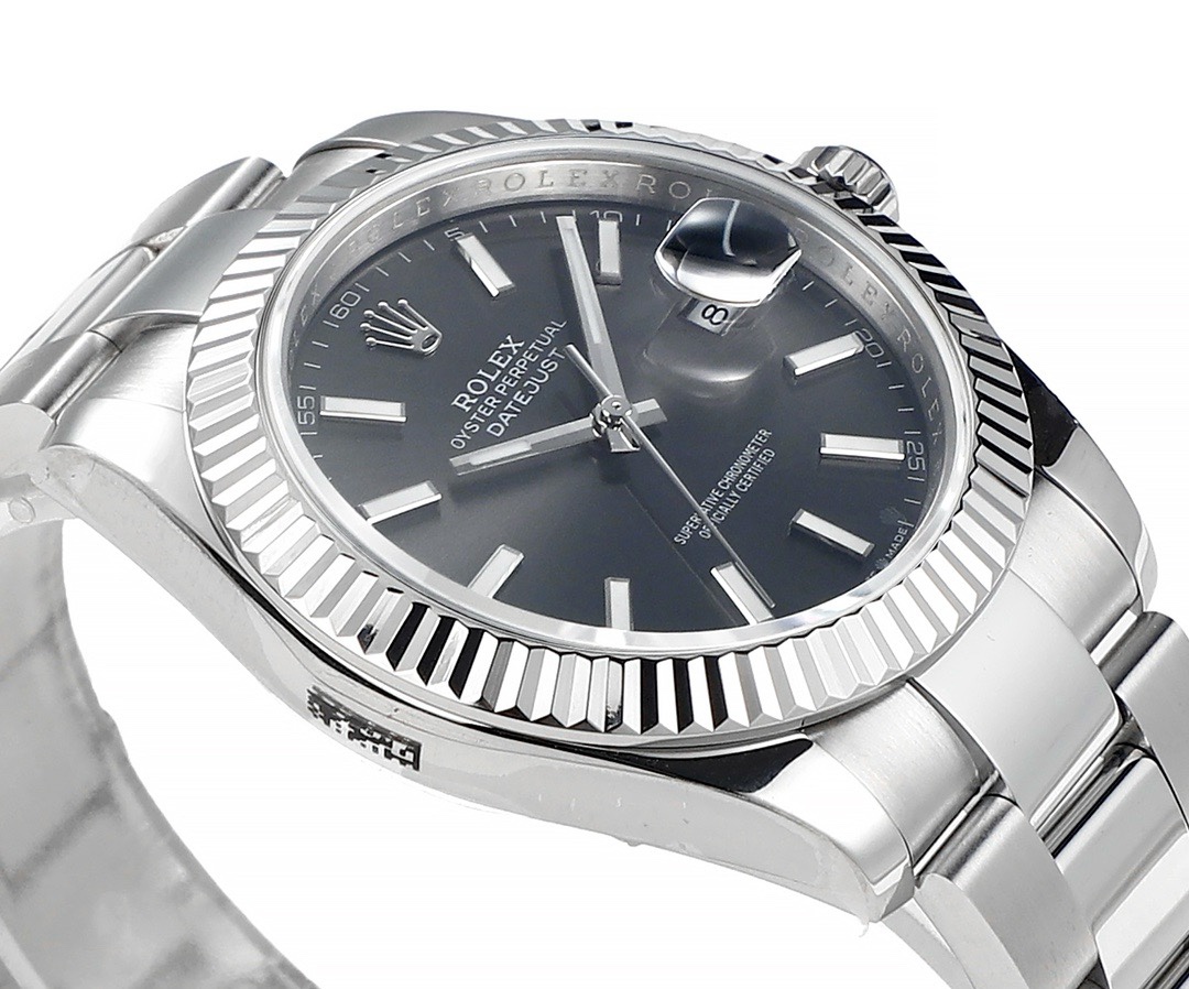 Rolex Datejust 41mm Automatic Watch 3235 Movement 72‑Hour Power Reserve Fluted Bezel