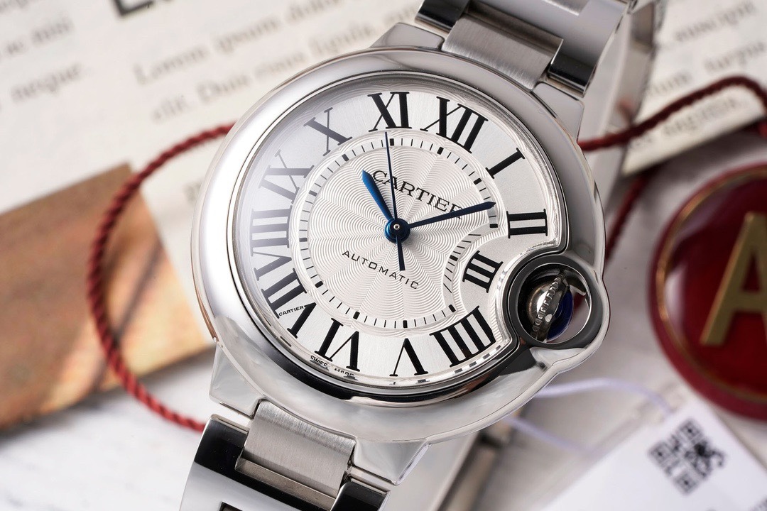 Cartier Ballon Bleu AF Upgraded 33mm Women Automatic Wristwatch