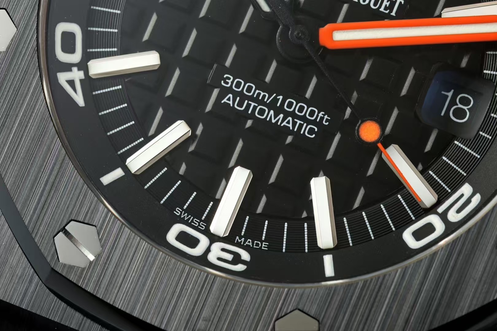 Audemars Piguet Royal Oak Offshore APS‑Factory 15707CE Black‑Ceramic Automatic Dive Watch