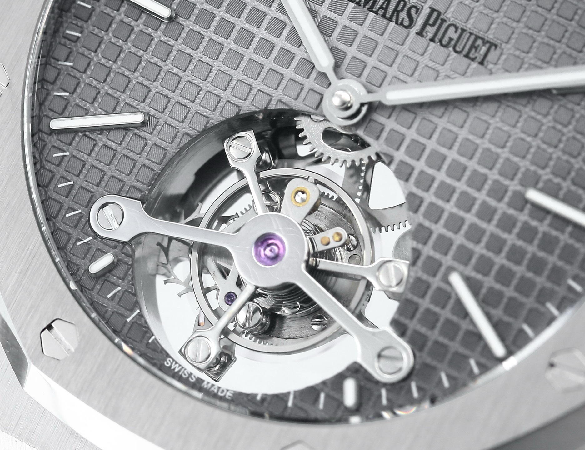 Audemars Piguet Royal Oak Tourbillon 41mm Evolutive Tapisserie Dial Automatic Watch