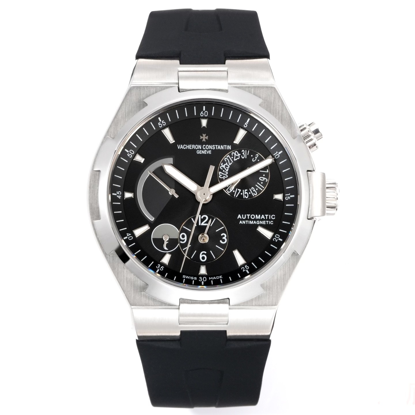 Vacheron Constantin Overseas RW4 Multifunctional Mechanical Watch, 42mm Stainless Steel Casual Business Gentleman Wristwatch