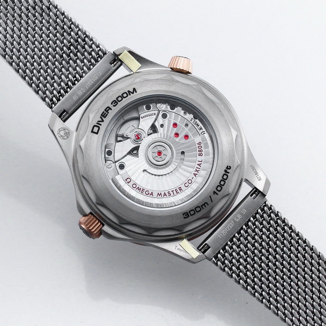 OMEGA Seamaster ER Upgraded Titanium Bronze Gold 007 Watch