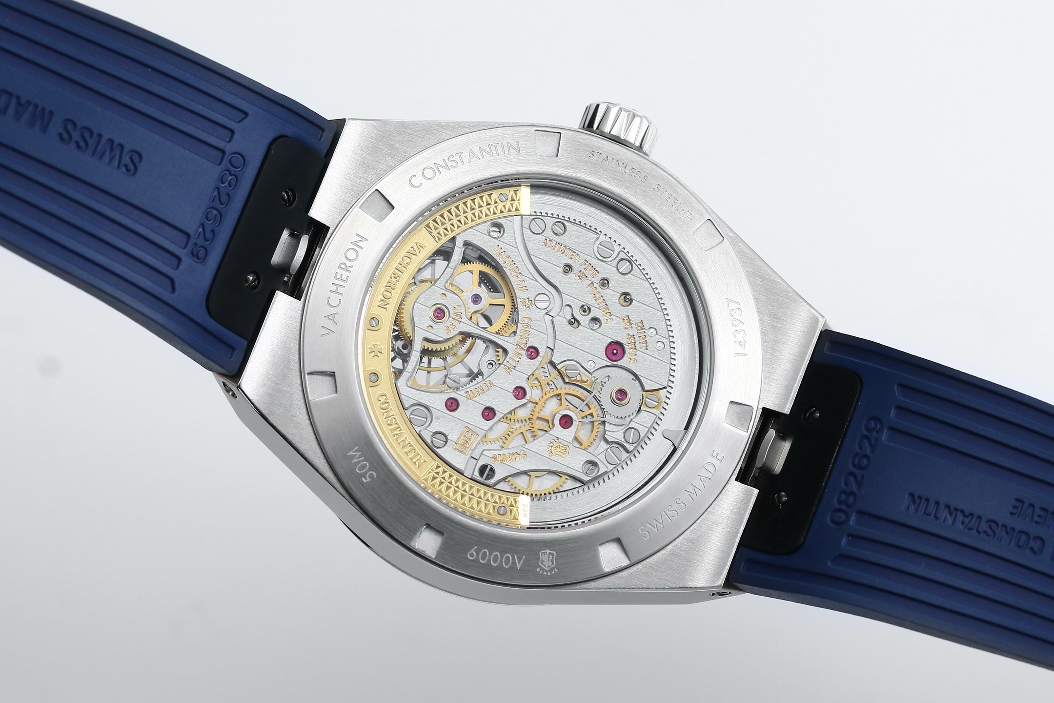Vacheron Constantin Overseas Tourbillon 42.5mm Blue Dial Automatic Watch