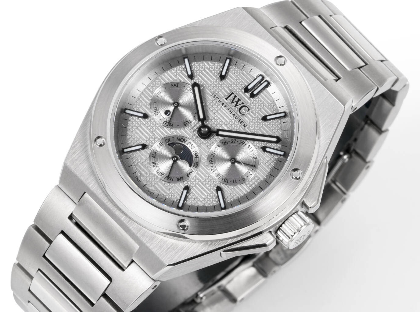 IWC Ingenieur Perpetual Calendar 41.6mm | Gérald Genta Classic Design Luxury Watch‑Blue Dial