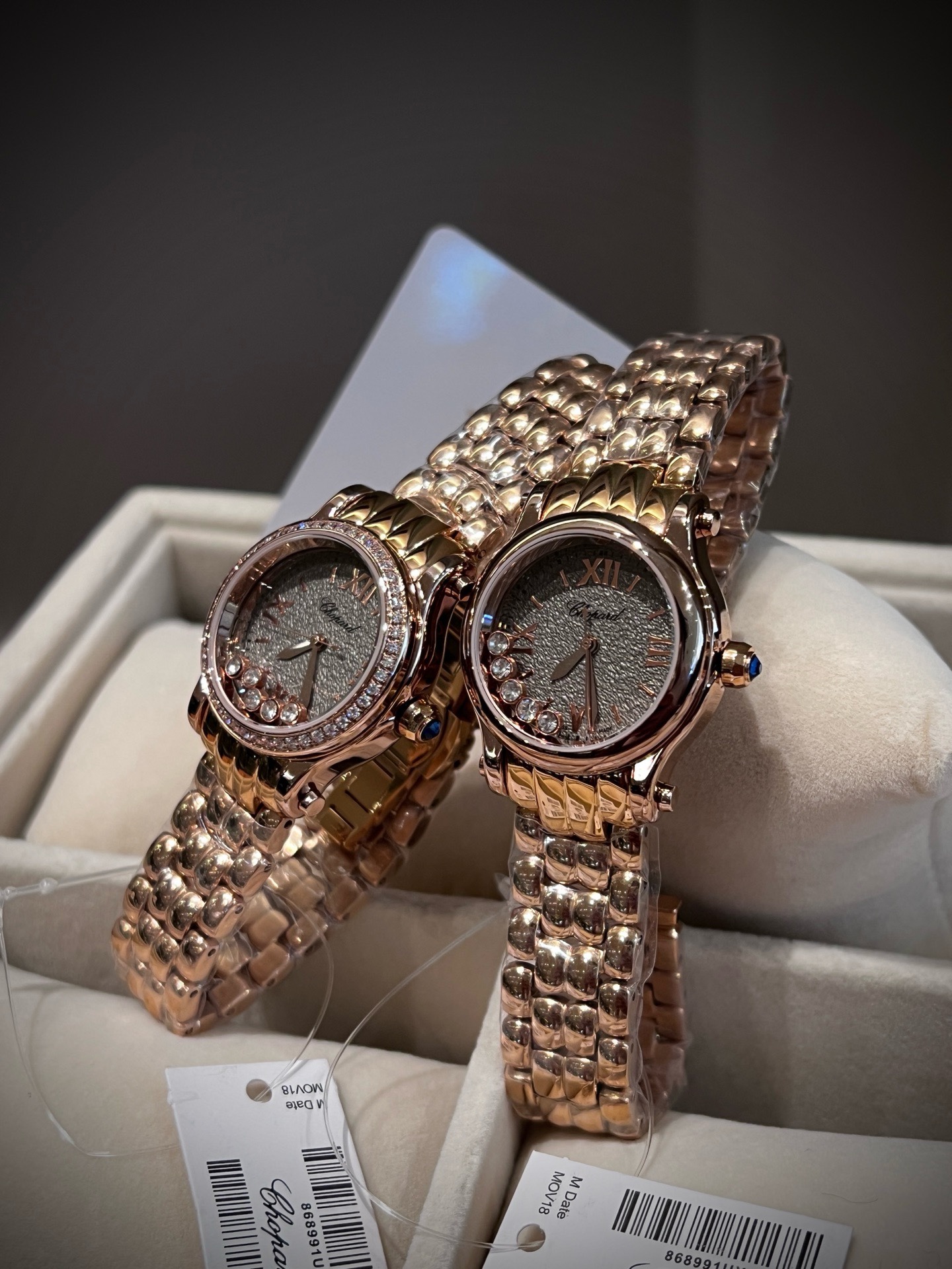 Chopard Happy Diamonds Women Watch 30mm, Stainless Steel Bracelet Fashion Watch