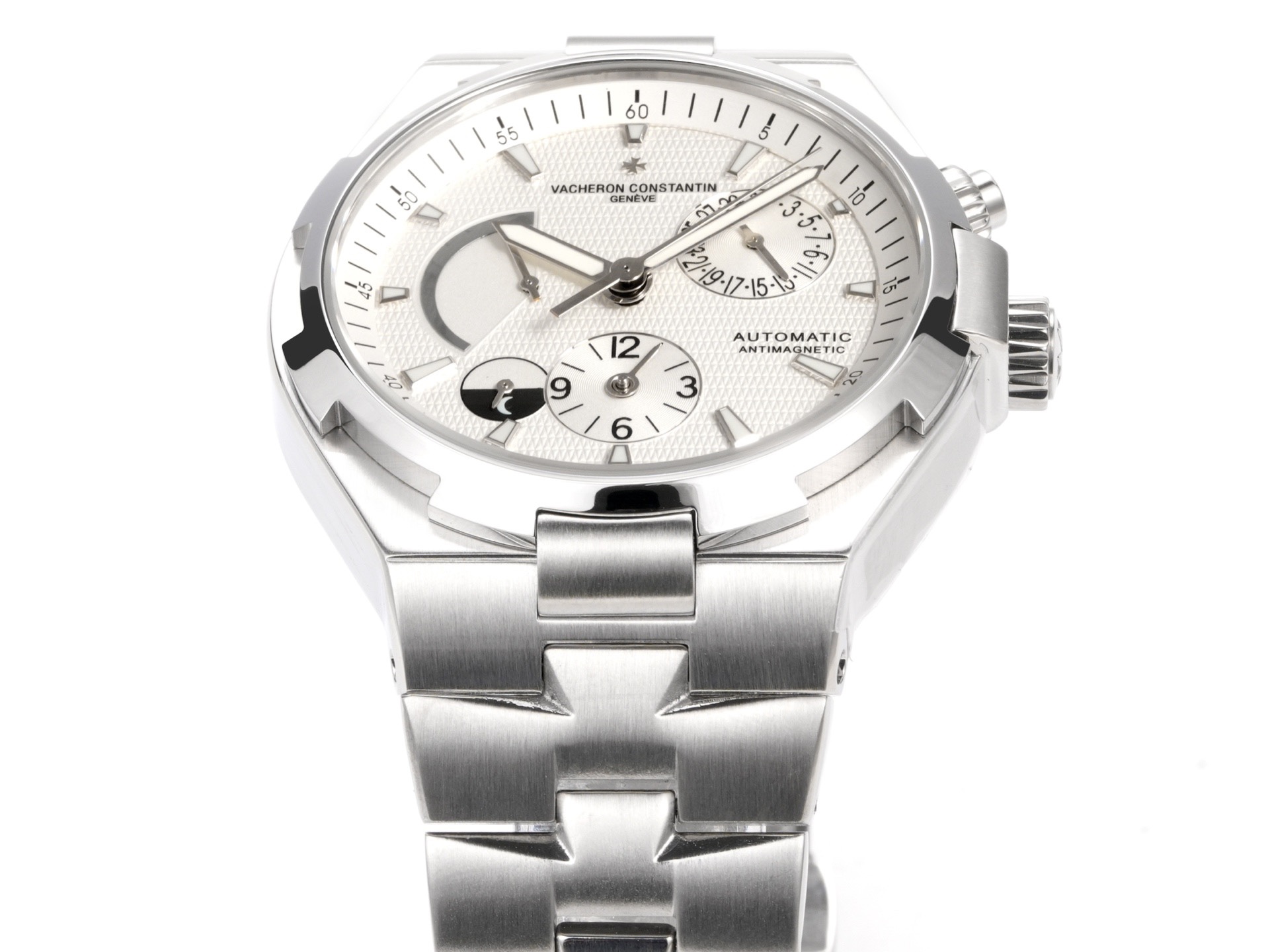 Vacheron Constantin Overseas RW4 Multifunctional Mechanical Watch, 42mm Stainless Steel Casual Business Gentleman Wristwatch