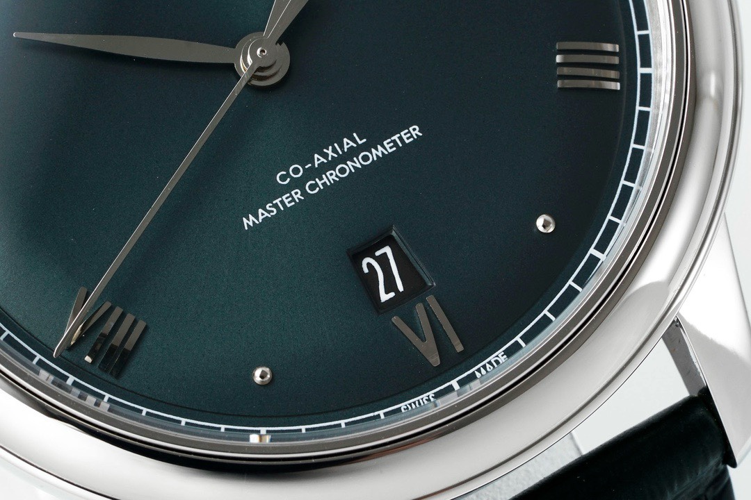 Omega De Ville Power‑Reserve Automatic Mechanical Watch, Genuine Calfskin Leather Strap