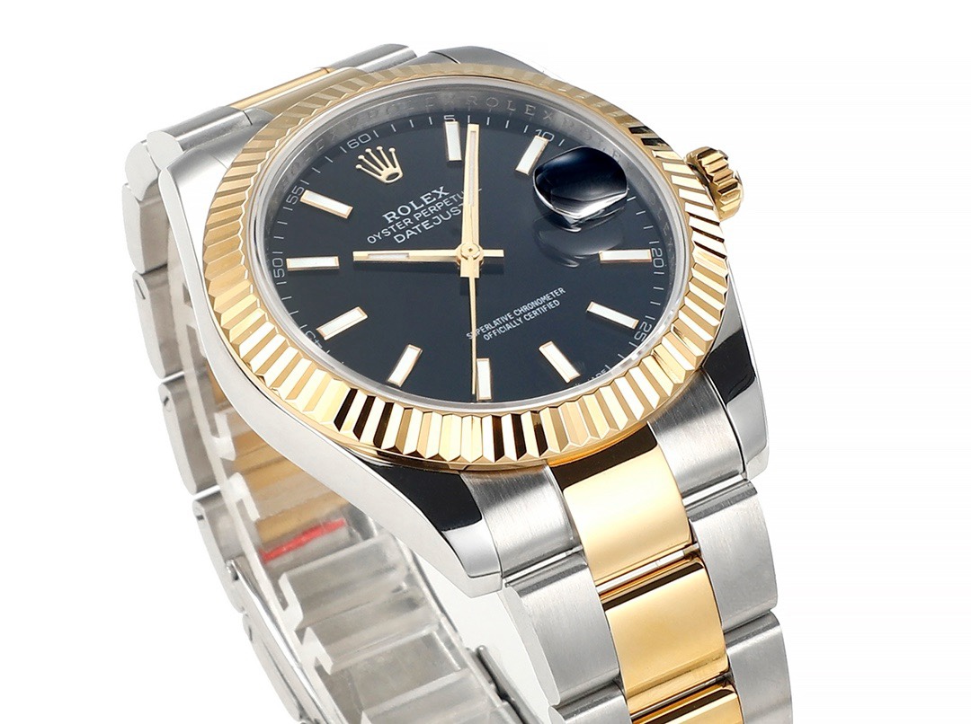 Rolex Datejust 41mm Automatic Watch 3235 Movement 72‑Hour Power Reserve Fluted Bezel