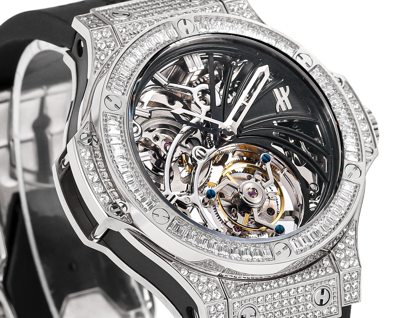 Hublot Big Bang V4 Upgraded True Tourbillon Watch 1:1 Super Clone