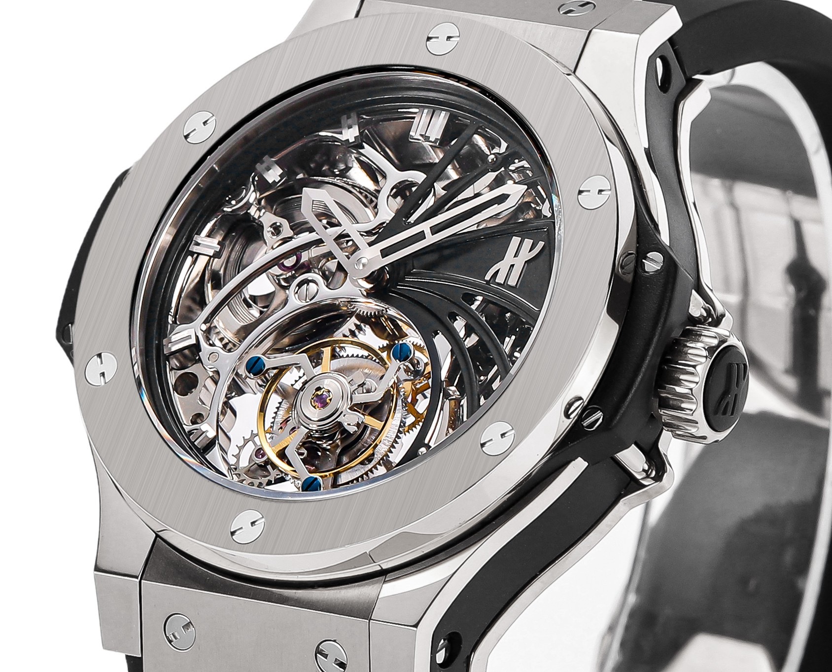 Hublot Big Bang V4 Upgraded True Tourbillon Watch 1:1 Super Clone