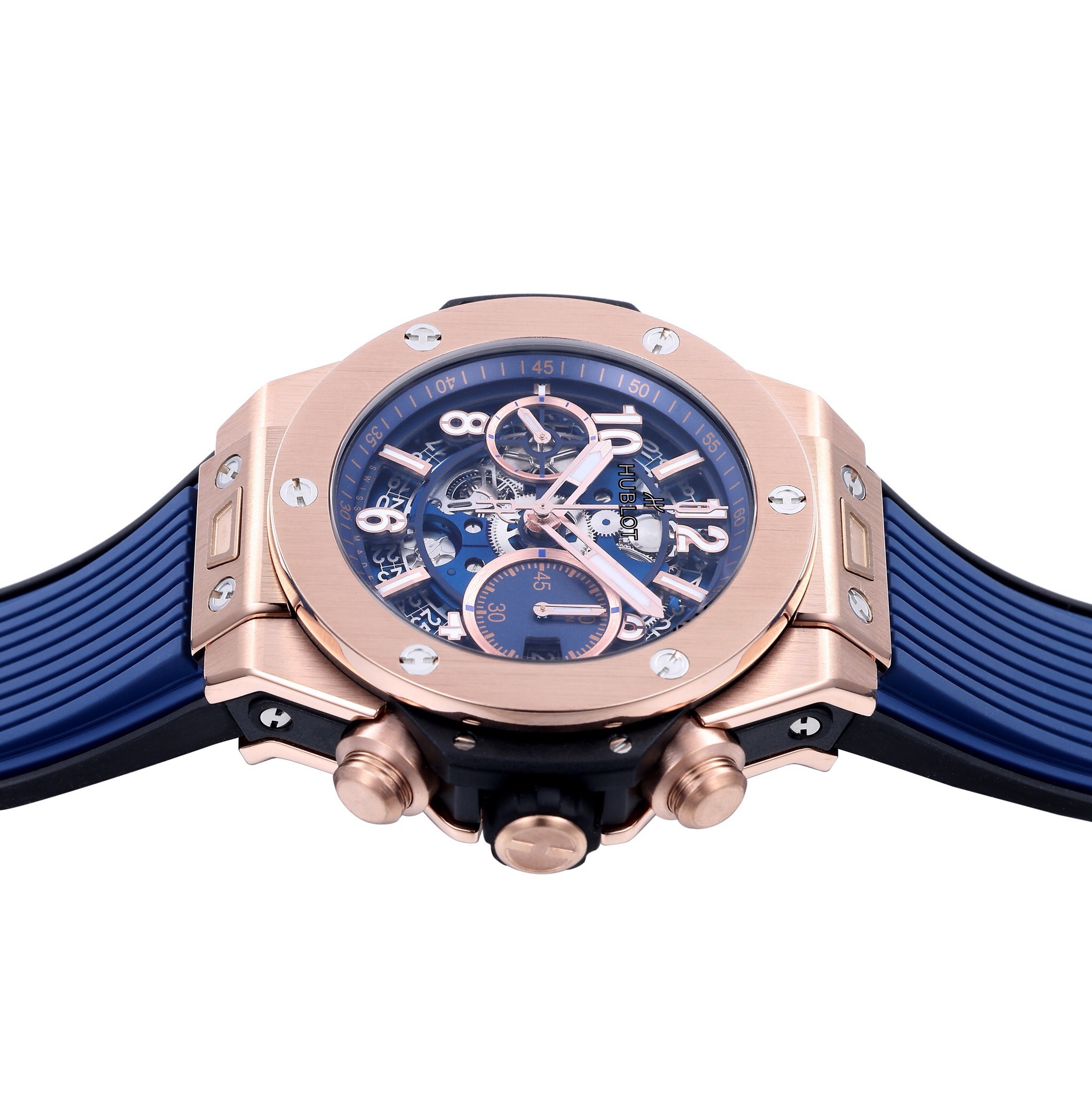 Hublot Big Bang Automatic Chronograph Watch 42mm Titanium Rubber Strap