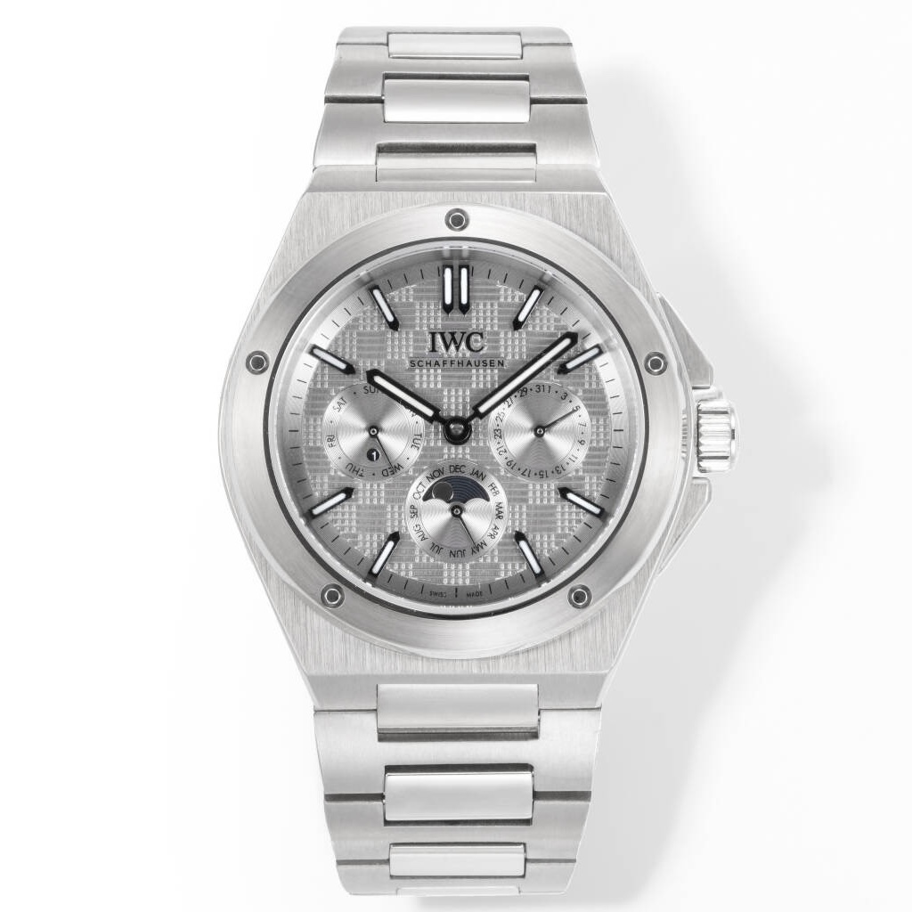 IWC Ingenieur Perpetual Calendar 41.6mm | Gérald Genta Classic Design Luxury Watch‑Blue Dial