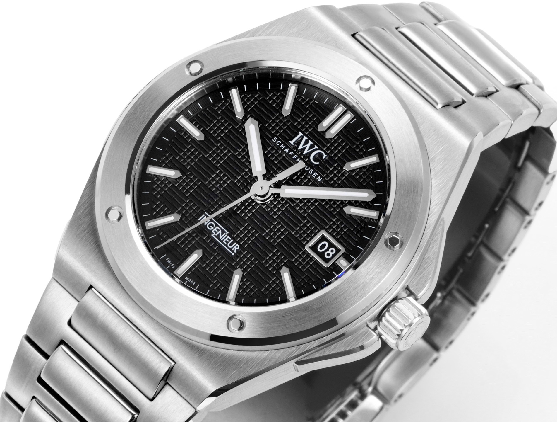 IWC Ingenieur Automatic Watch 40mm Men Steel Wristwatch Multi Dial Colors