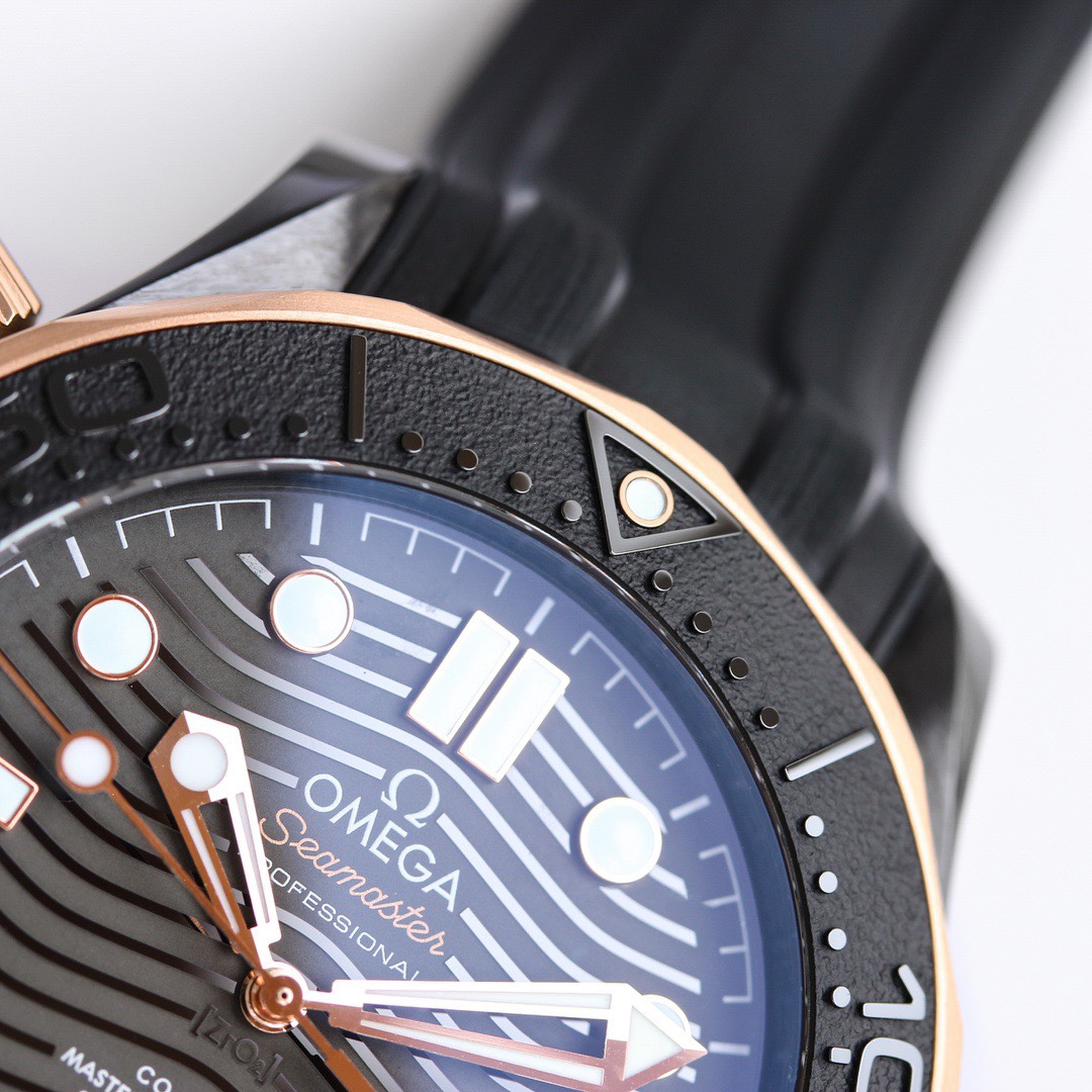 Omega Seamaster 300m Super Clone Watch | 43.5mm Full Black Zirconia Ceramic Case