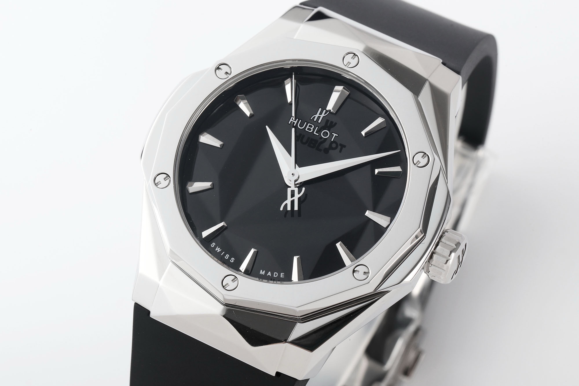 Hublot x Richard Orlinski Co-branded Watch APS Top Replica, 40mm Faceted Polygon Case