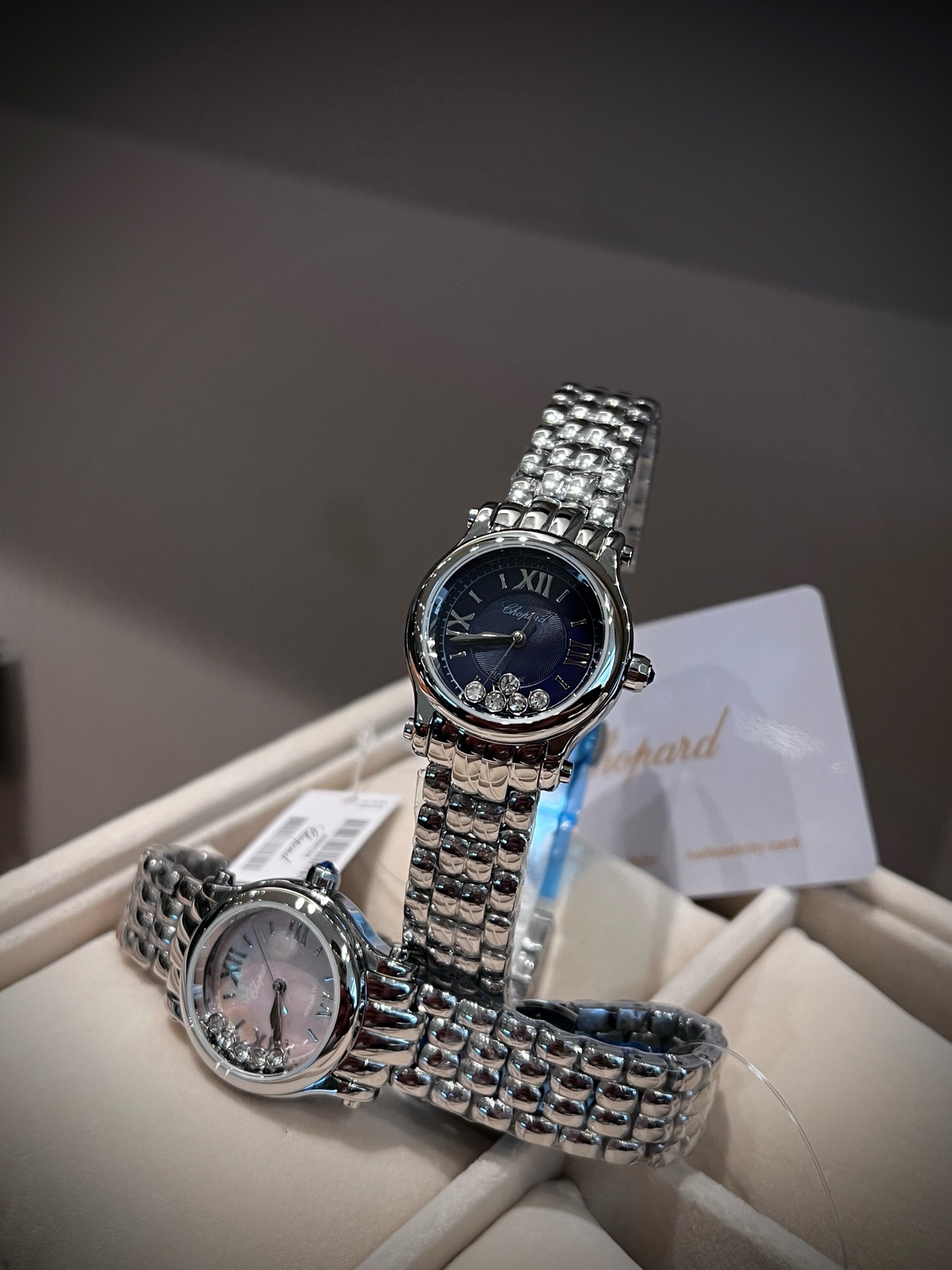 Chopard Happy Diamonds Women Watch 30mm, Stainless Steel Bracelet Fashion Watch