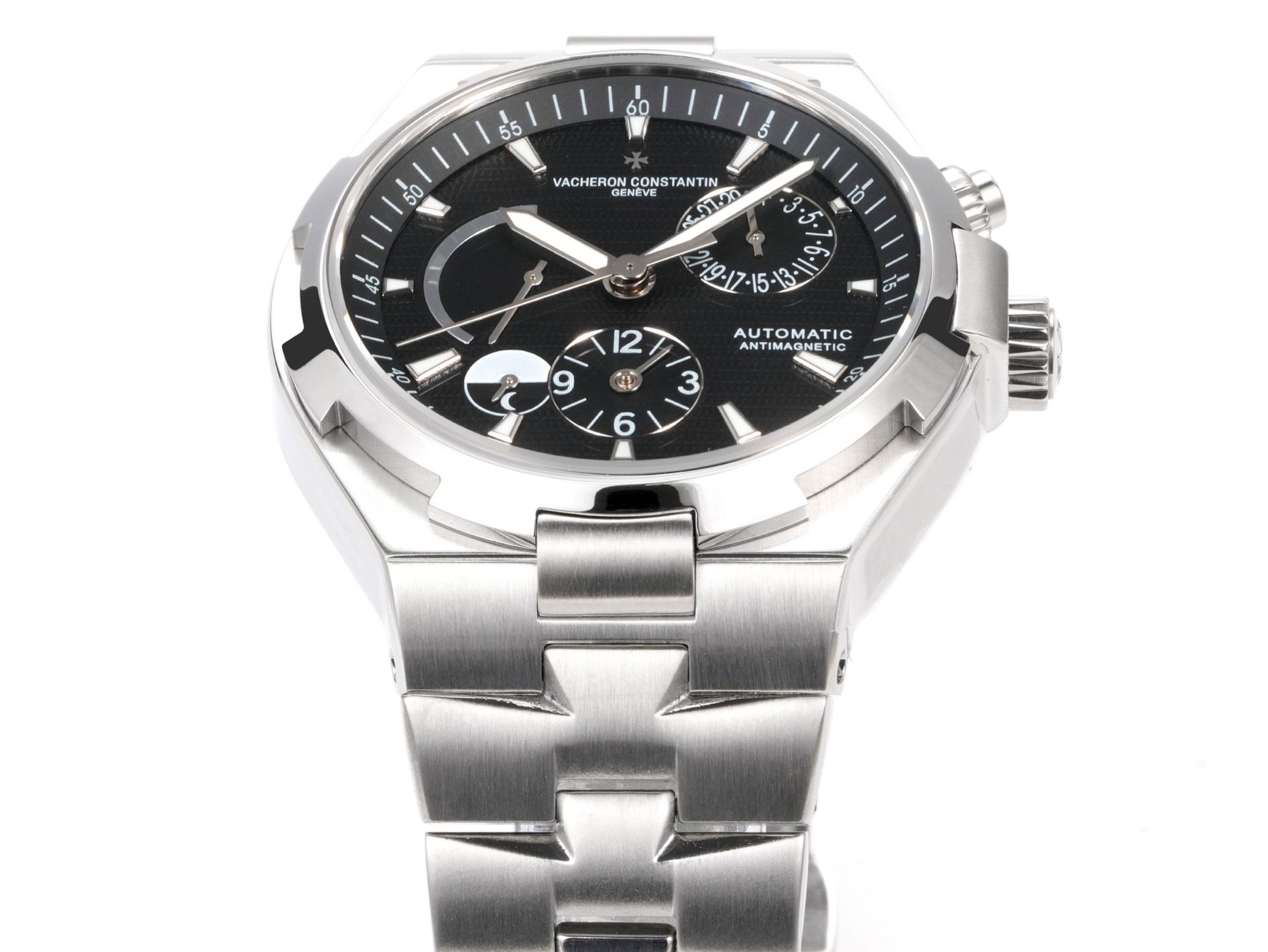 Vacheron Constantin Overseas RW4 Multifunctional Mechanical Watch, 42mm Stainless Steel Casual Business Gentleman Wristwatch