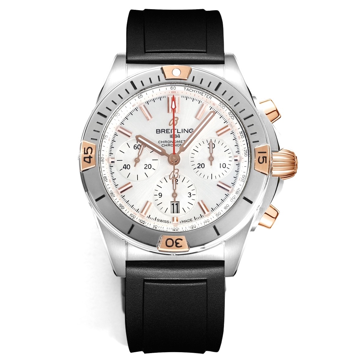 Breitling Chronomat Automatic Watch | BLS New Release 42mm Tricolor Arrows Pilot Watch