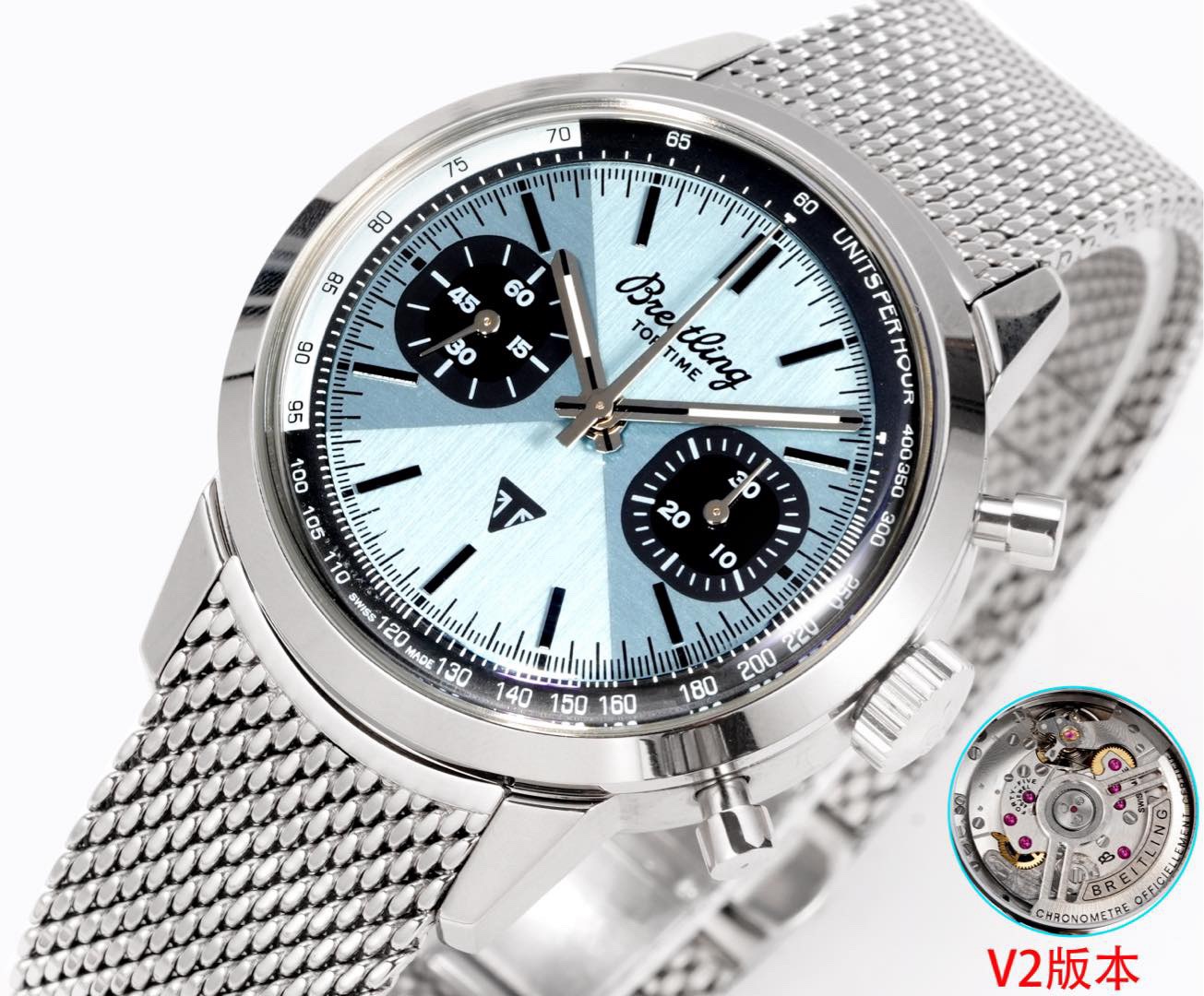 Breitling Top Time 41mm B01 Movement Racing Watch