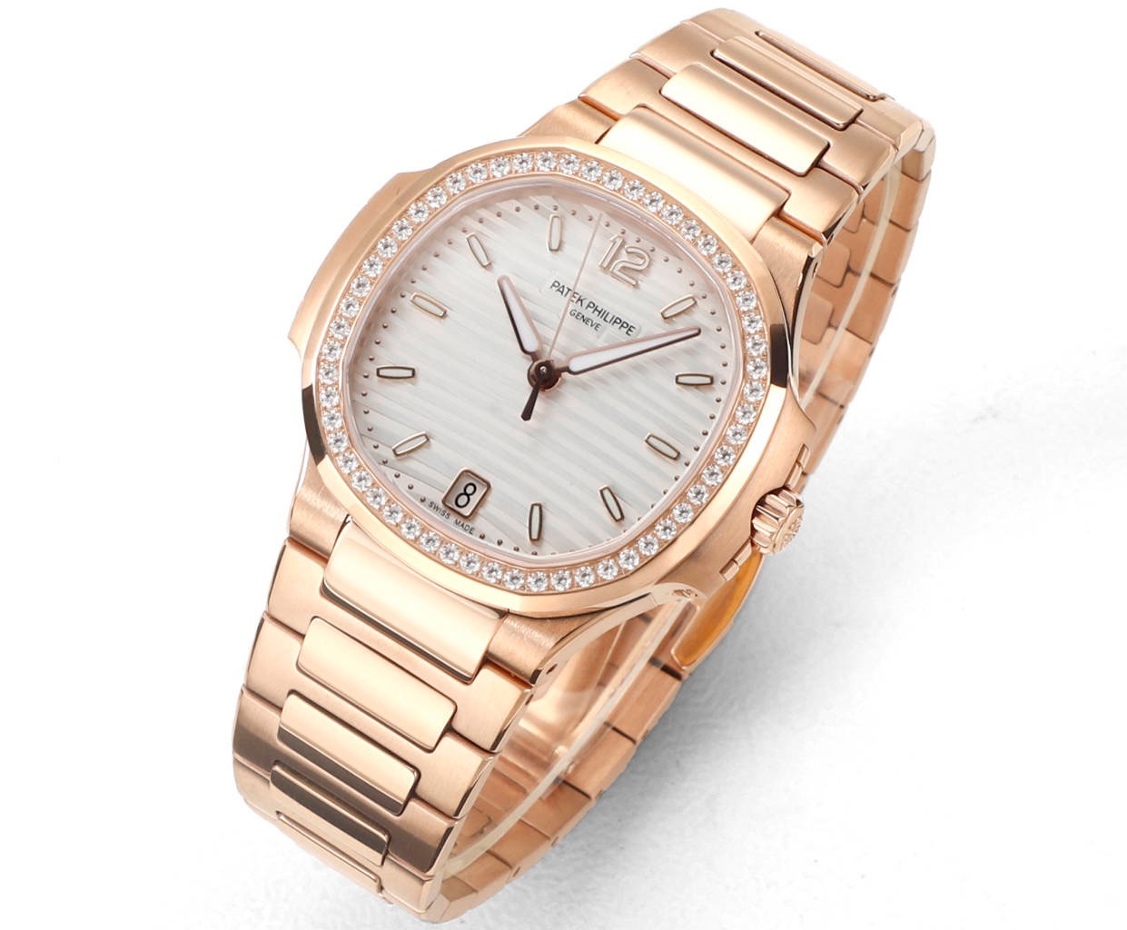 Patek Philippe Nautilus 7118 Ladies Watch | Custom Cal.324SC