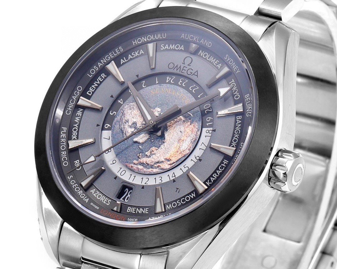 OMEGA Seamaster Worldtimer 43mm Cal.8938 Automatic Watch N1 V2 Upgrade Version