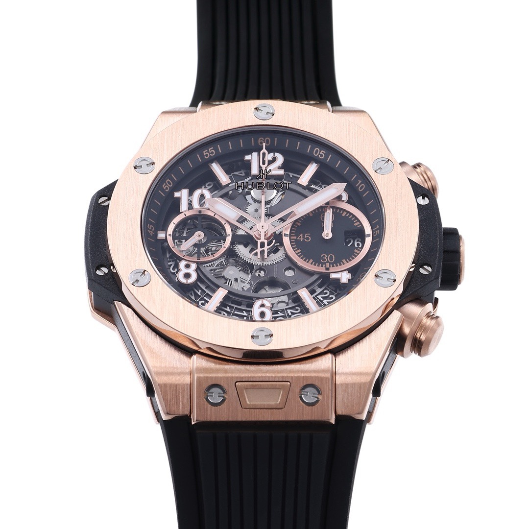 Hublot Big Bang Automatic Chronograph Watch 42mm Titanium Rubber Strap