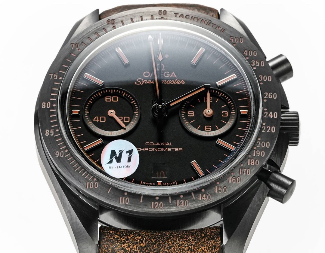 Omega Speedmaster Dark Side of the Moon Full Ceramic Chronograph | N1 Factory Cal.9300 Automatic Watch 44.25mm