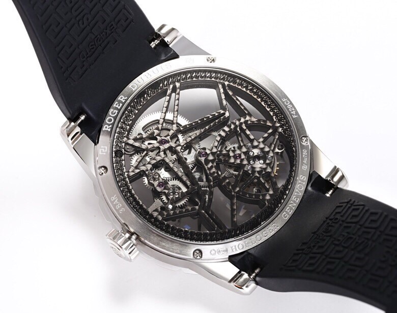 Roger Dubuis RDDBEX0938 Skeleton Tourbillon Watch