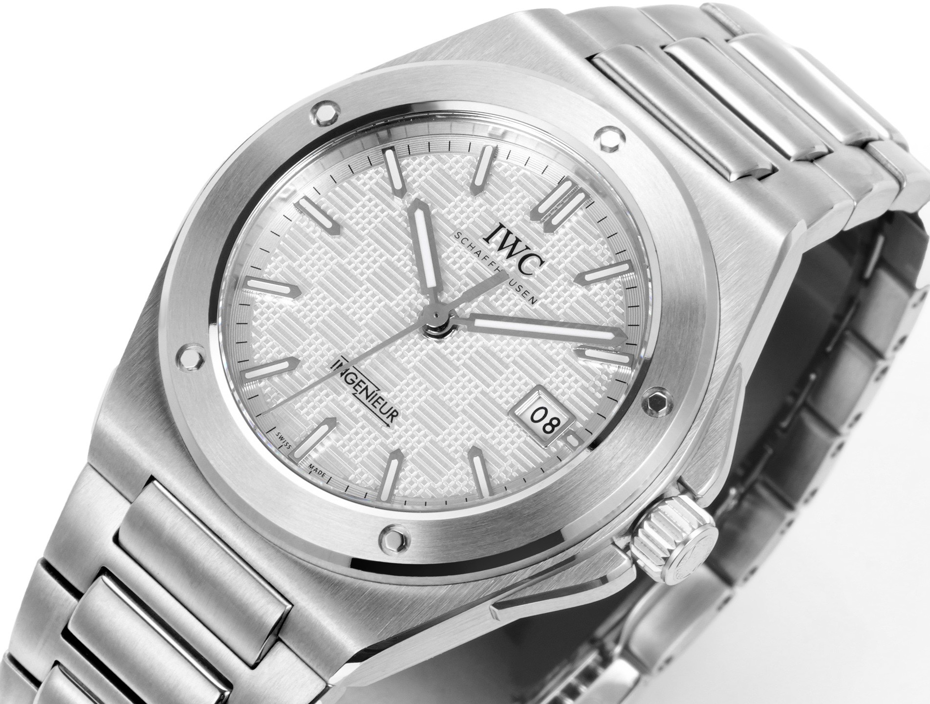 IWC Ingenieur Automatic Watch 40mm Men Steel Wristwatch Multi Dial Colors